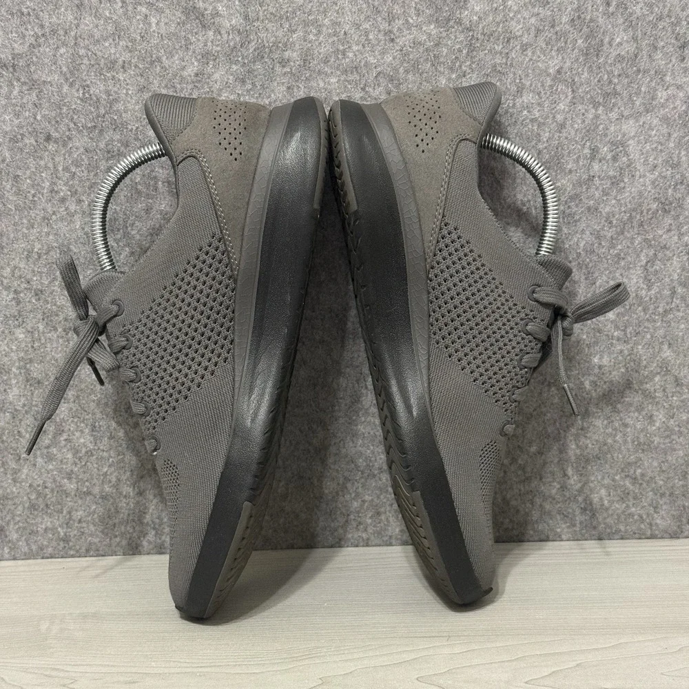 Kizik Lima Hands-Free Sneakers Men's Sz 10 / Womens Sz 11.5 Gray Slip-On Comfort